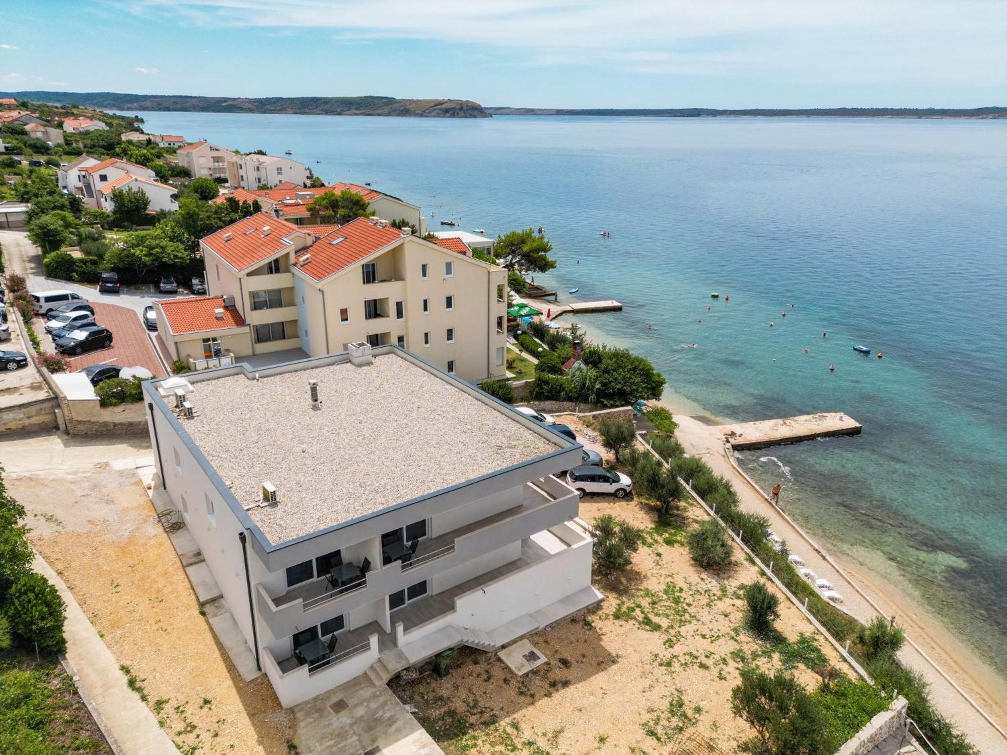 Beachfront Apartments Tic With Seaview Miletici 외부 사진